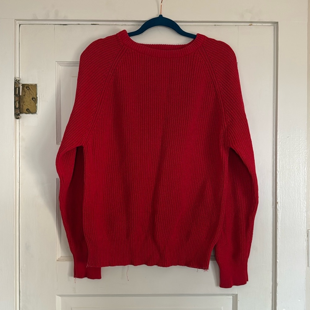 Vintage REI 100% cotton jumper M